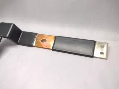 USED POWEL BUS BAR 90 VERT/HORIZ ELBOW 0.25 X 4