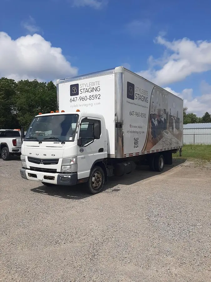 USED 2016 MITSUBISHI FUSO FE180 22FT. BOX TRUCK