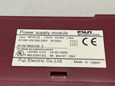 USED FUJI ELECTRIC NP1S-22