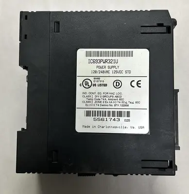 Used GE FANUC IC693PWR321U Miscellaneous Equipment (Electrical & Power) Ohio US | Surplus Asset Holdings #1235352
