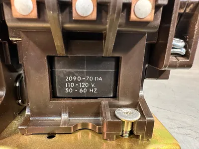 Dual Telemecanique Contactor Assembly 2090-70 DA 110-120 v /50-60H (4D-34)