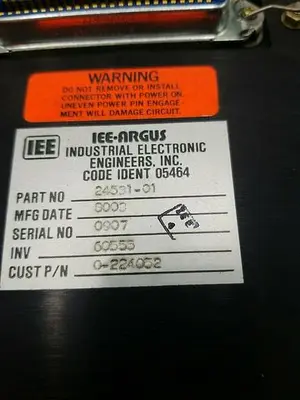 Used IEE _UNKNOWN_ Misc Electrical & Power Parts | ND Industrial Surplus #1223100