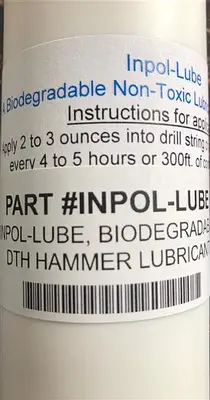 New | in-Stock INPOL INPOL-LUBE BIODEGRADABLE DTH HAMMER LUBRICANT Chemicals, Fluids & Lubes Pennsylvania US | East West Machinery & Drilling #1415695