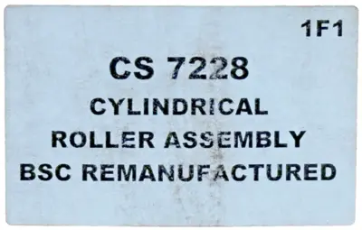 NEW BSC CS 7228