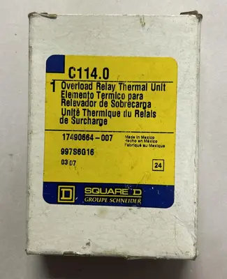 Used SQUARE D C114.0 Miscellaneous Equipment (Electrical & Power) Ohio US | Surplus Asset Holdings #1209073
