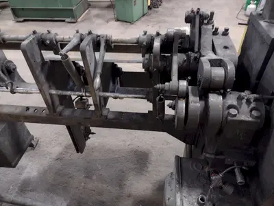 3/8" LEWIS MODEL #8CV WIRE STRAIGHTEN & CUT MACHINE: STOCK 16181