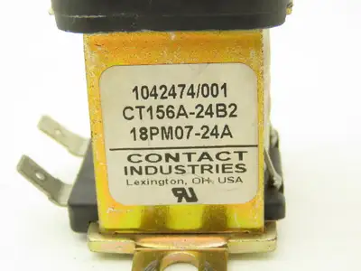 Contact Industries CT156A-24B2 Forklift Pump Contactor 24VDC