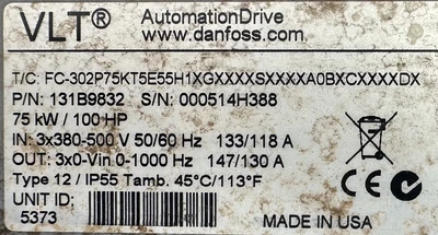 Used _UNKNOWN_ _UNKNOWN_ Centrifugal Fans West Virginia US | Cooper Industries #1409031