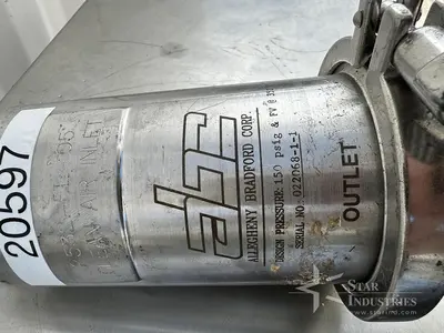 Used ALLEGHENY BRADFORD CORP. CLEAN AIR INLET Vacuum Conservation Vent California US | Star Industries #1255725