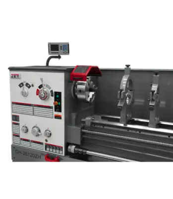 New | in-Stock JET GH-26120ZH Engine Lathes Illinois US | Olympus Machinery Group #1348815