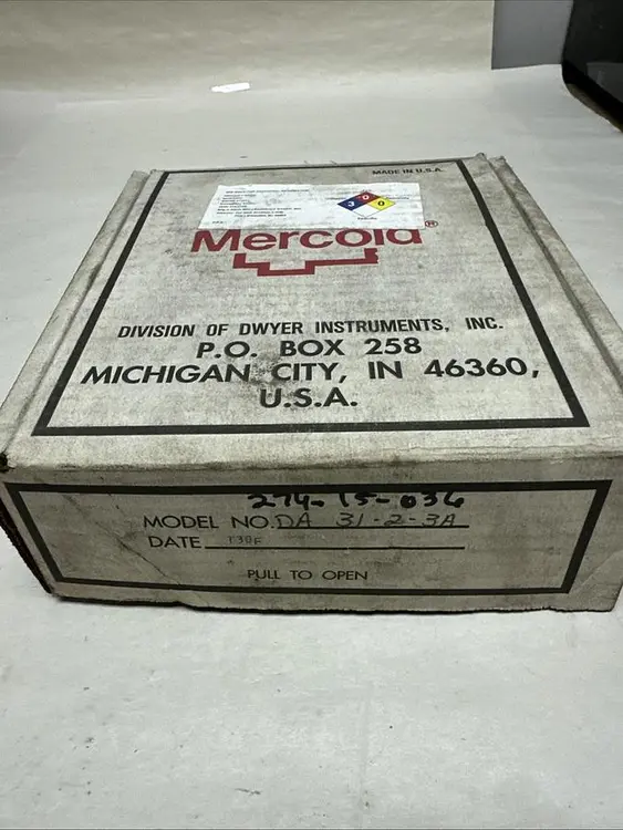 New | in-Stock DWYER DA-31-2-3A Miscellaneous Equipment (Electrical & Power) | Surplus Asset Holdings #1197982