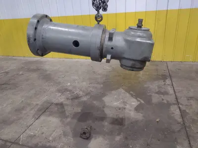50 TAPER GIDDINGS & LEWIS RIGHT ANGLE BORING HEAD, OFF 5" SPINDLE MILL: YOBRO #24743