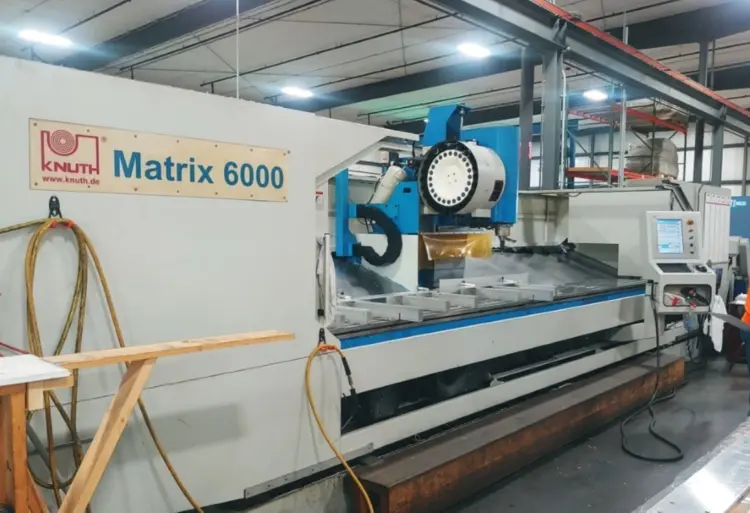 Used 2015 KNUTH MATRIX 6000 Vertical Machining Centers Ohio US | Toolquip, Inc. #1097434