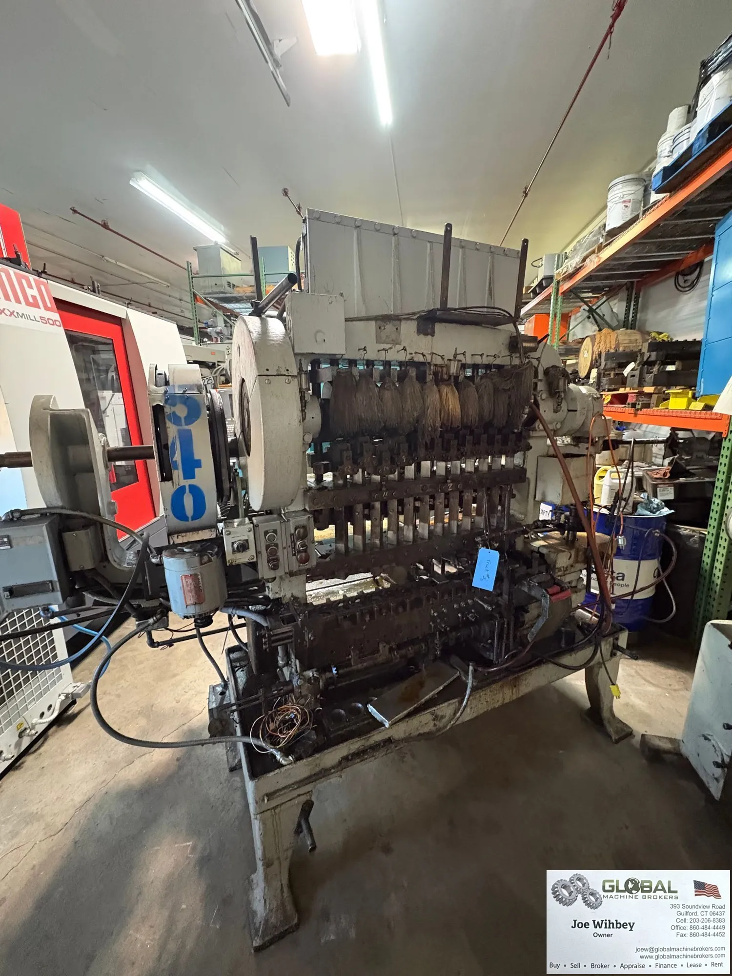 WATERBURY FARREL 1212 ICOP Transfer Press W Minster