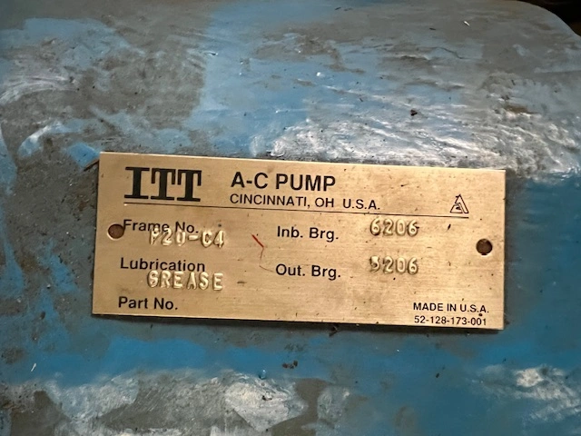 Used ITT Allis Chalmers _UNKNOWN_ Pumps Minnesota US | Peak Machinery, Inc. #285292