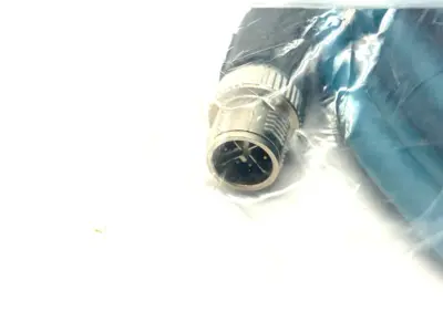 NEW KEYENCE DOUBLE ENDED ETHERNET CABLE M12 8-PIN X-CODED 10M