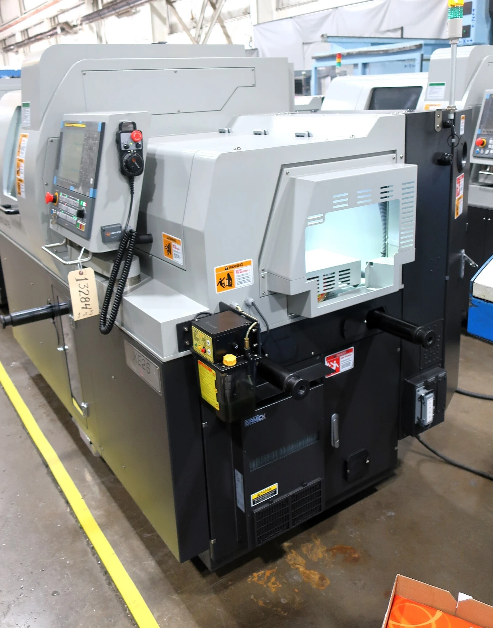 2022 HANWHA XE26 Swiss Type Automatic Screw Machines 13284 | CNC