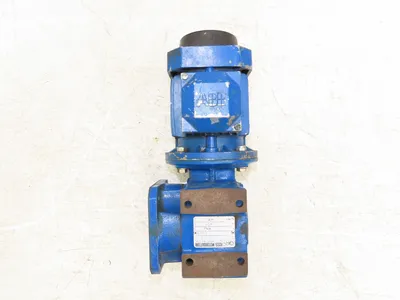 ABB M2VA63B-4 3GVA062002 Gearmotor MR-V-40U03A 40:1 Reducer Hollow Shaft 230V