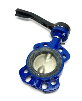 USED KEYSTONE SEATED BUTTERFLY VALVE DN100 DI BODY