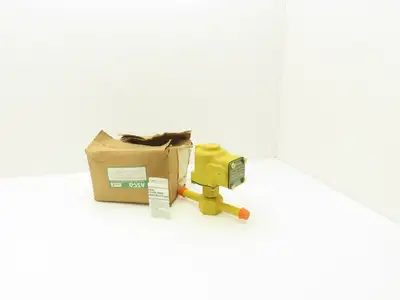 Asco Red-Hat AV57 431 Solenoid Valve 2-Way 1/2" Pipe 150psi Steam Service 115V