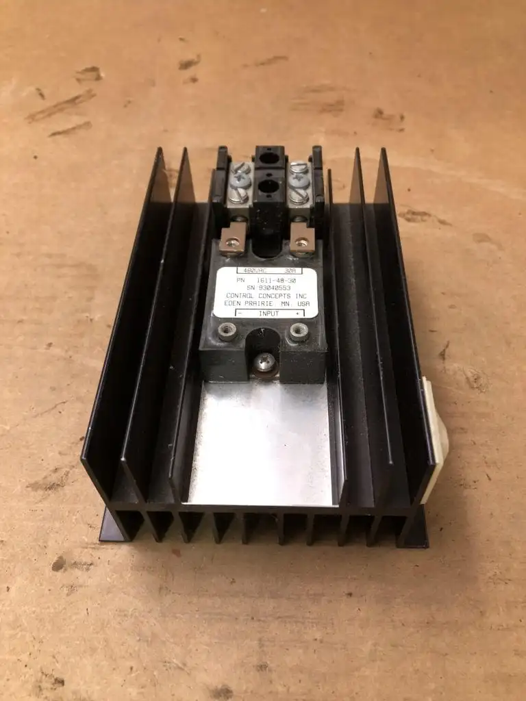 Control Concepts 3020-48-30-4/20MA SCR Power Controller 480V 30A 3PH 4-20mA