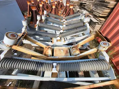 8ft. Conveyor Idler - Bracket Only