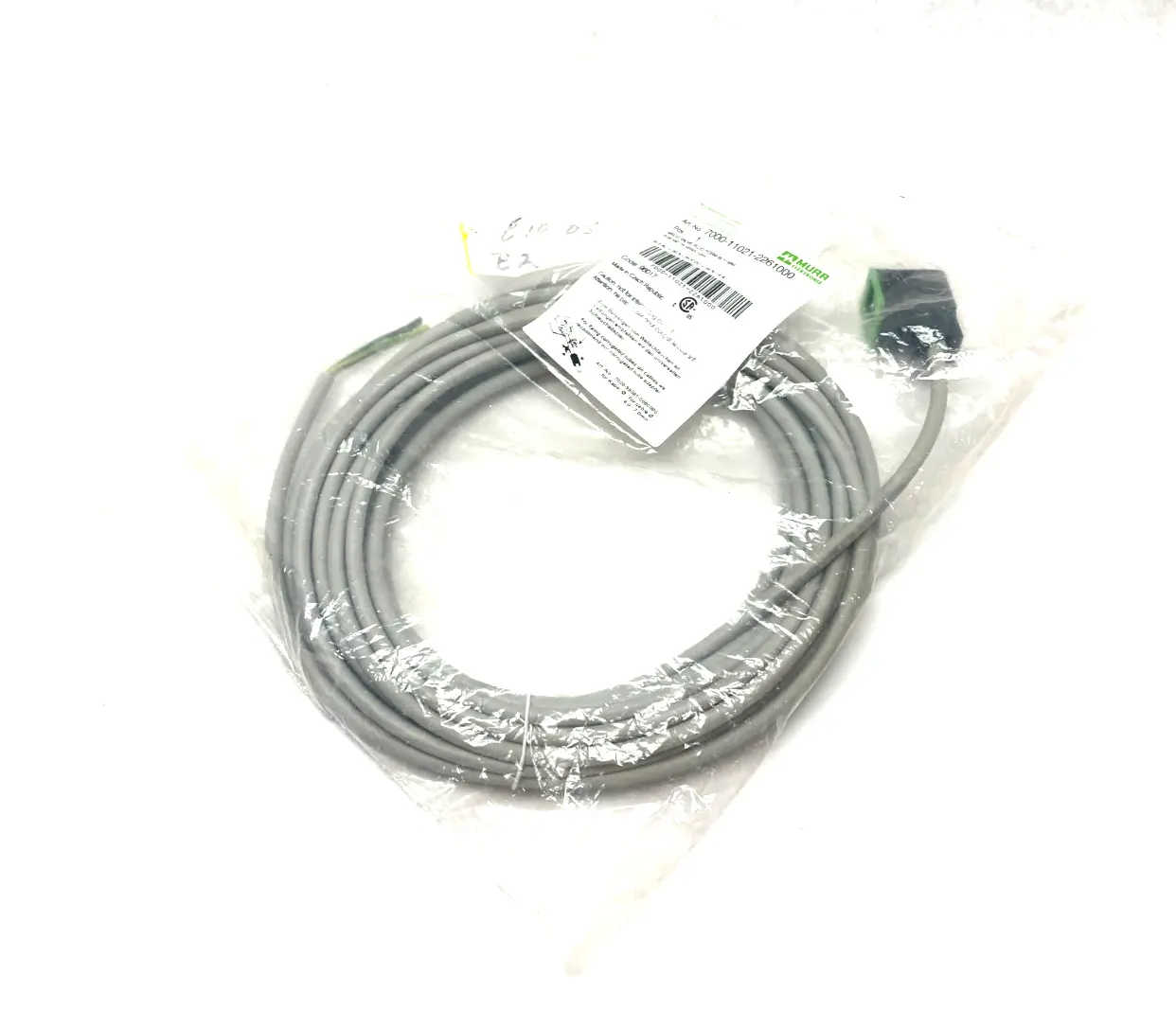 USED MURRELEKTRONIK MSUD VALVE PLUG CORDSET SINGLE ENDED 11MM