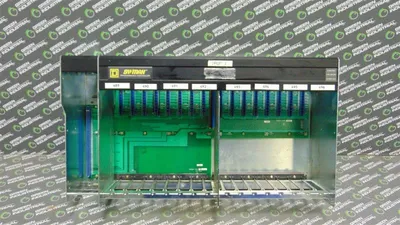 Square D 8030 HRK-200 SY/MAX 16 Slot Rack Chassis Series C1 Used