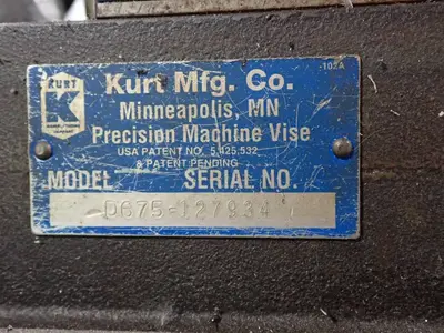 Used KURT D675 Vises Ohio US | HGR 24 #1276080