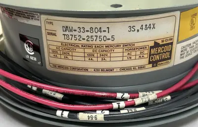 New | in-Stock MERCOID DAW-33-804-1 Miscellaneous Equipment (Electrical & Power) | Surplus Asset Holdings #1197746