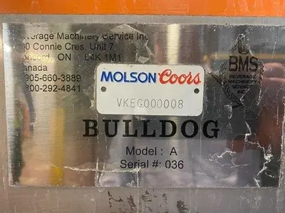 USED (BREWERY) BEVERAGE MACHINERY SERVICE A