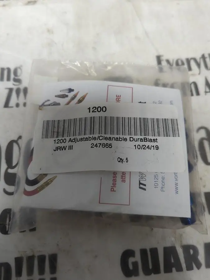 Used VORTEC 1200 Nozzles Ohio US | Surplus Asset Holdings #1241068