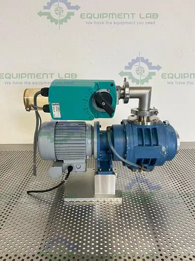 Used VACUUBRAND MBS050BP 99 DIAPHRAGM VACUUM PUMP W/ ATB RBF0.25/2-7R MOTOR Diaphragm Pumps California US | Equipment Lab #485462
