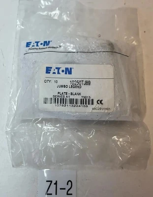 *NEW-Sealed* EATON CUTLER HAMMER 10250TJ89 Jumbo Legend Lot Of 5 (10 In Each)