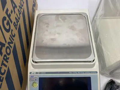 Used A&D, AND Weighing Apollo Precision Balance 1200g x 0.01g Ext. Calibration Balances Michigan US | Maverick Industrial Sales #1391654