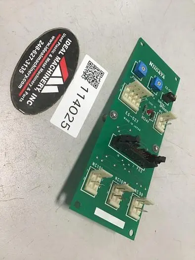 Used NIIGATA ES-027 Circuit Boards Michigan US | Ideal Machinery #593241