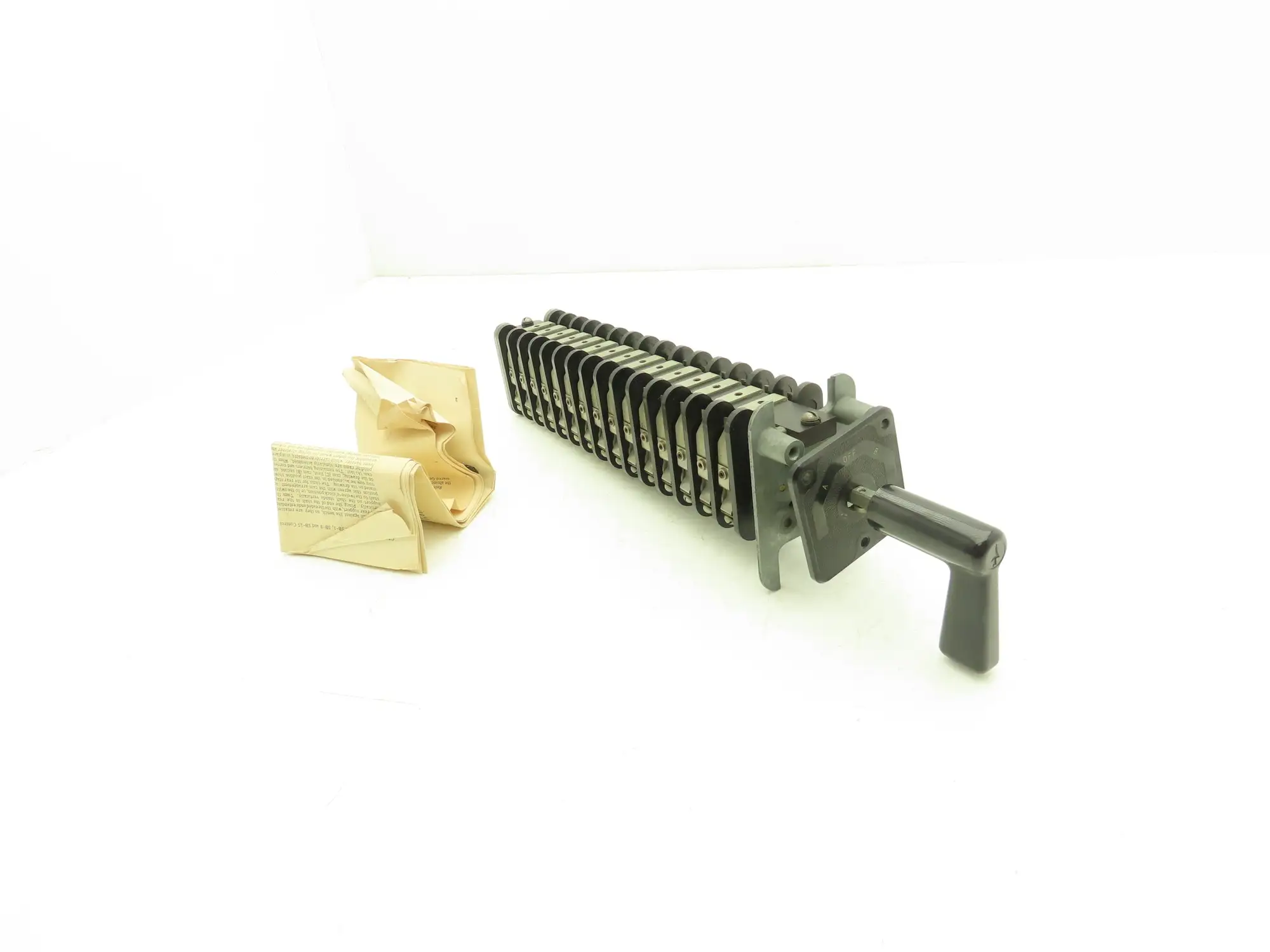 General Electric 6079206 G1 SB-1 Selector Switch 3 Position 15 Contacts