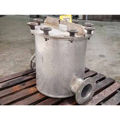 Used 5" Aluminum In Line Absolute Air Filter