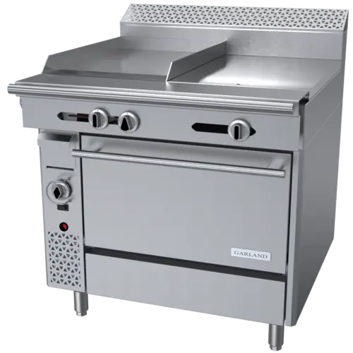 Garland C36-5C 36" Gas Range w/ Hot Top/Griddle & Convection Oven, Natural Gas