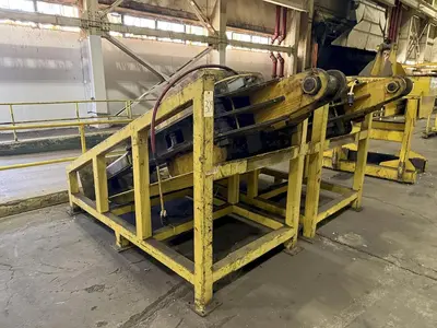 40 Ton Bradley Adjustable Telescoping Coil Lifting Grab Tongs