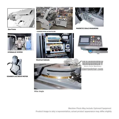 JLH S-16MNC Horizontal Bandsaws Auto | Sierra Victor Industries (2)