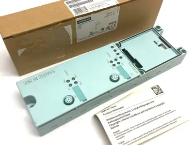 USED SIEMENS SIMATIC RF RFID COMMUNICATIONS MODULE RF180C FOR PROFINET