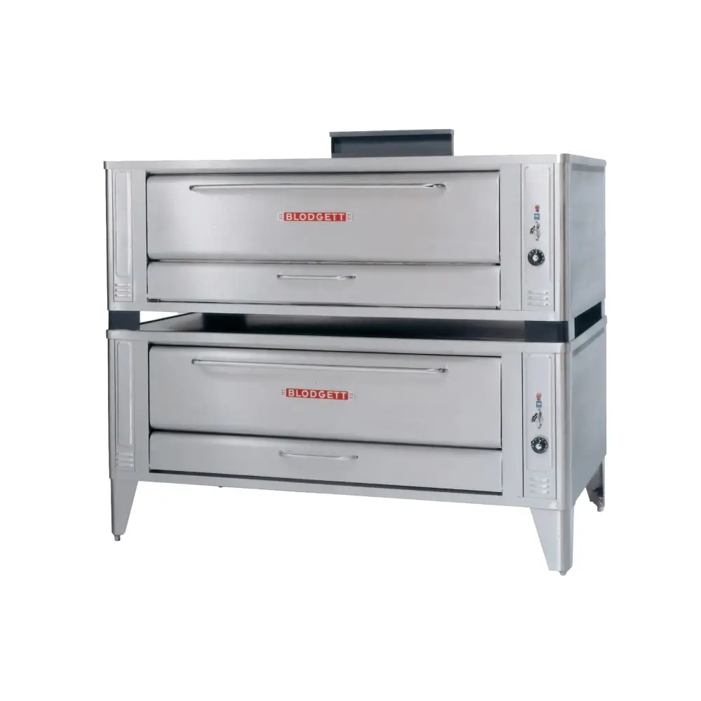 Blodgett 1060 Floor Model Double Pizza Deck Oven - Natural Gas