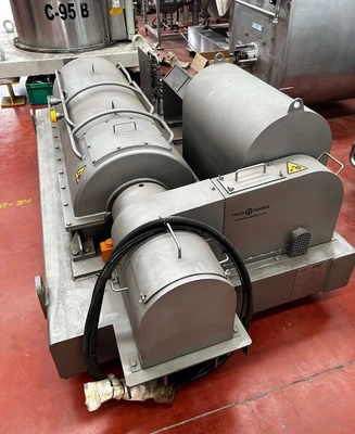 RINA 600D ATEX decanter centrifuge, 316L SS.