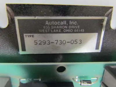 Thorn Autocall 5293-730-053 Industrial Fire Alarm system relay circuit board