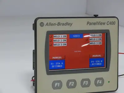 Allen Bradley 2711C-T4T PanelView Component 4" Touch Screen & 4-Key Input 24V