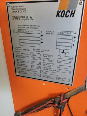 Used 2024 KOCH SPRINT BASE.LINE Flexible Drilling and Inserting Machines Texas US | MachineryMax #1373242