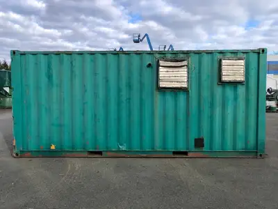 20 ft Standard Shipping Container w/ 2 x Sections (Wall in middle) - 2001408
