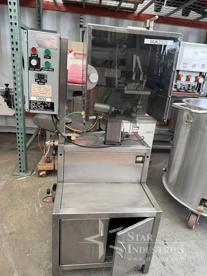 Used MARBURG M-500-SV Capsule Banders / Sealers | Star Industries #1253778