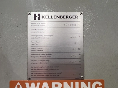 KELLENBERGER CNC Cylindrical Grinder, in very good used condition